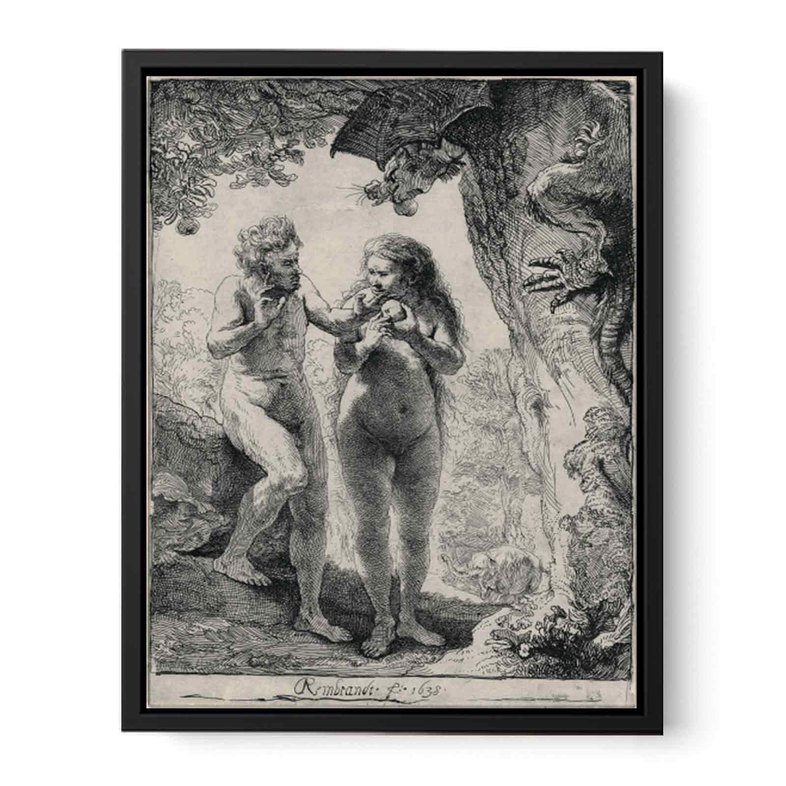 Adam and Eve Painting