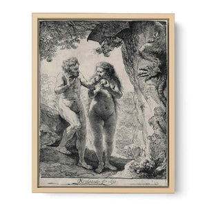 Adam and Eve Painting