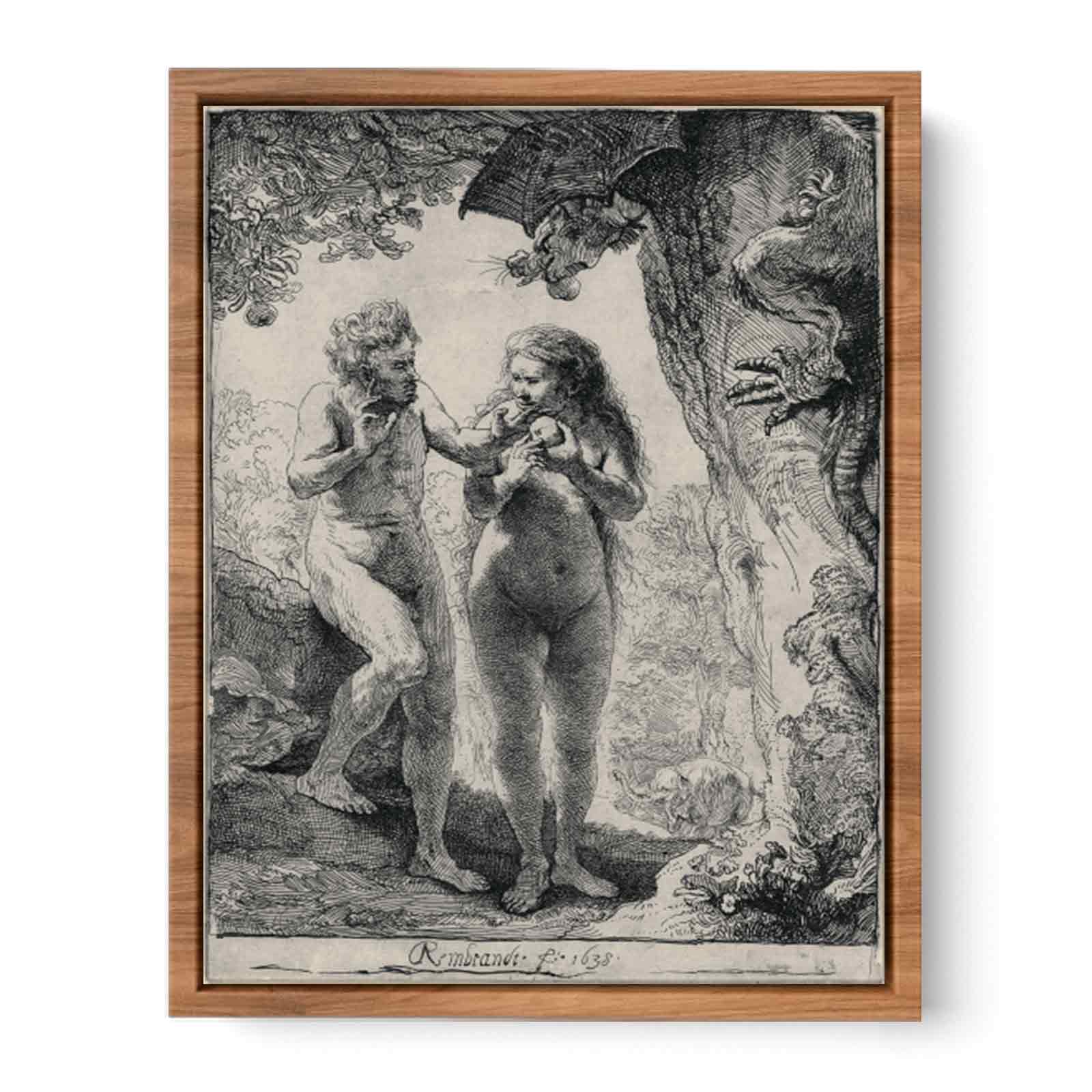 Adam and Eve Painting