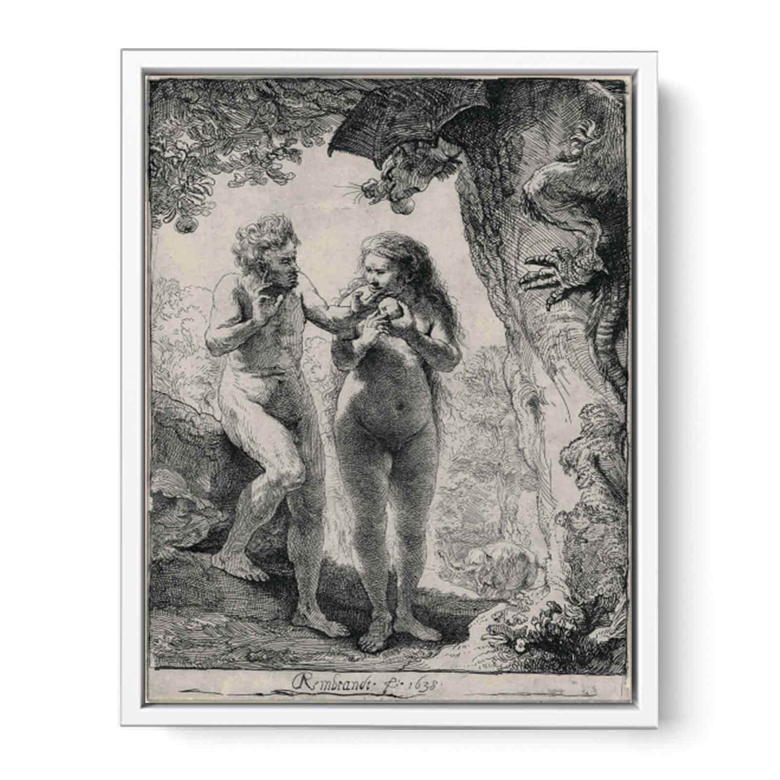 Adam and Eve Painting