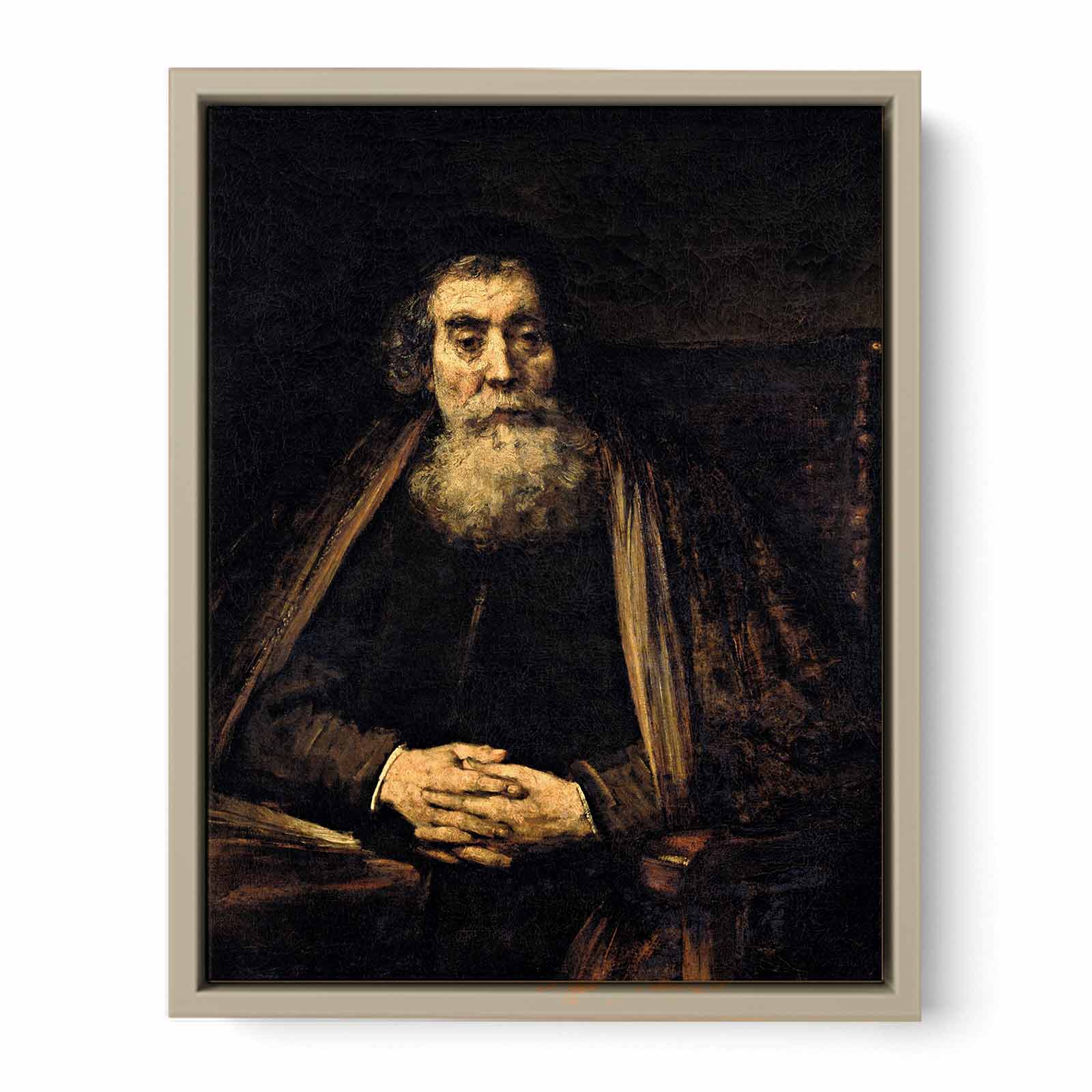 Portrait of an Old Man 1665 Painting