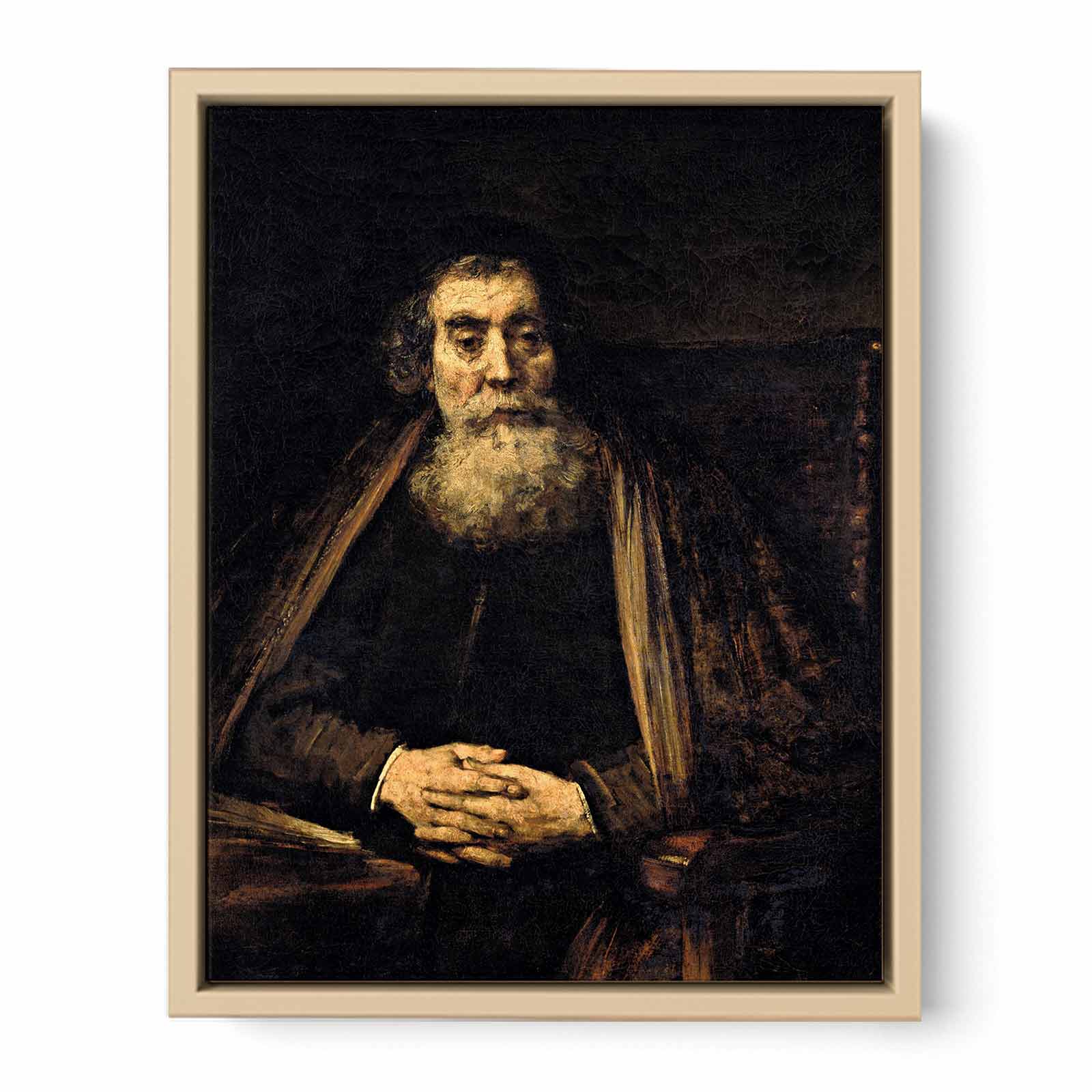 Portrait of an Old Man 1665 Painting