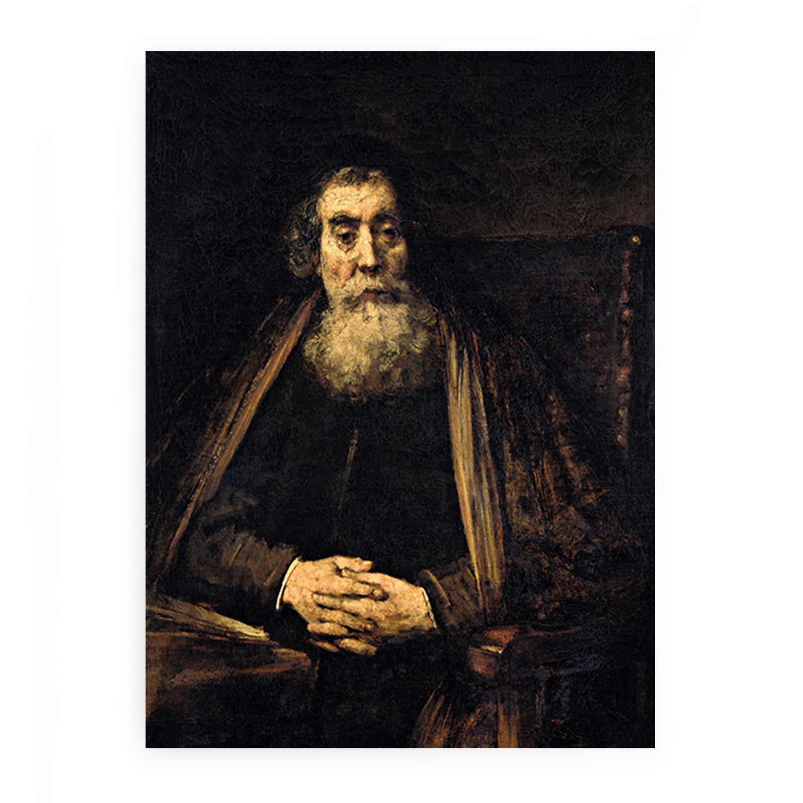 Portrait of an Old Man 1665 Painting