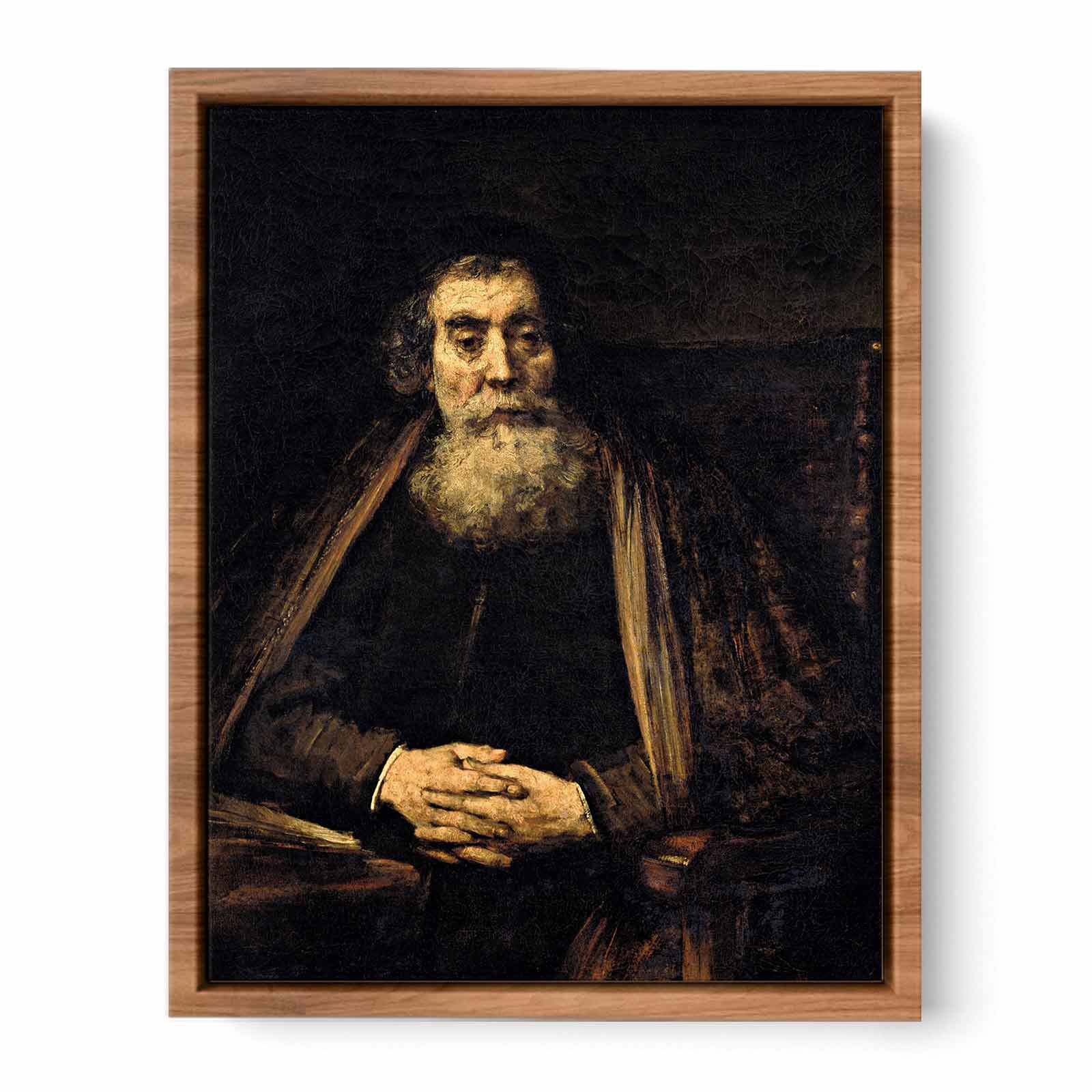 Portrait of an Old Man 1665 Painting