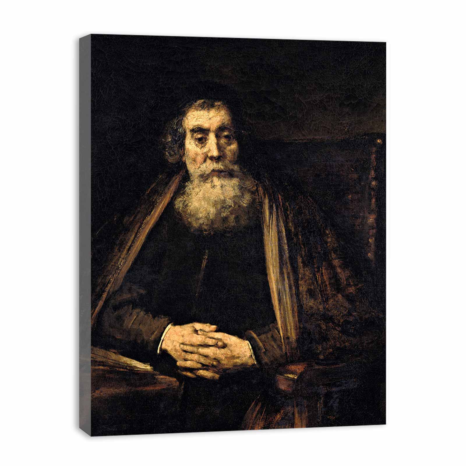 Portrait of an Old Man 1665 Painting