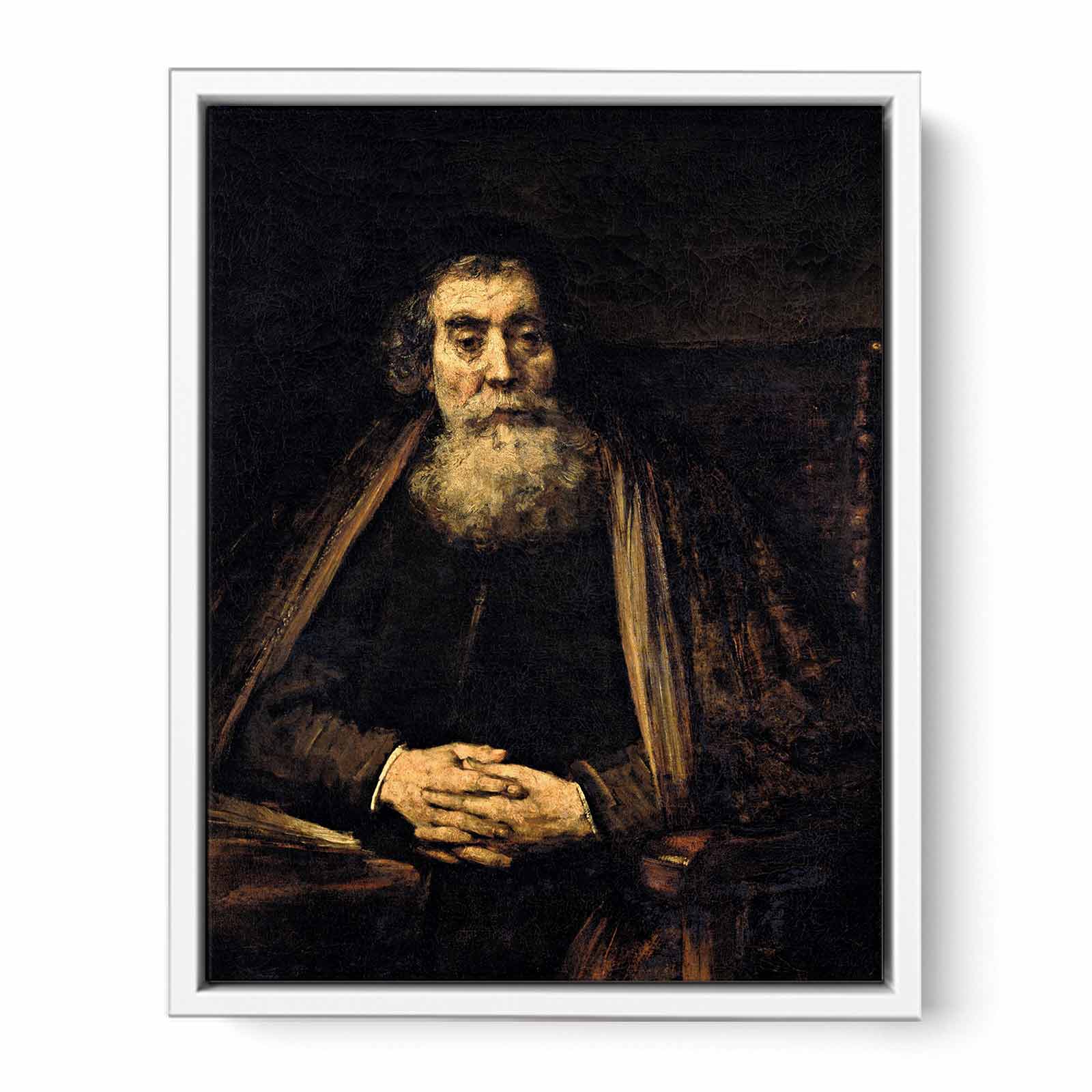 Portrait of an Old Man 1665 Painting