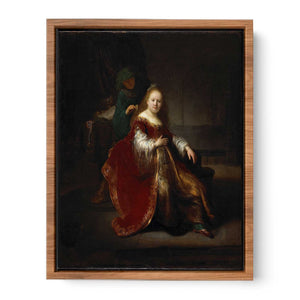 Esther Preparing to Intercede with Assuerus Painting