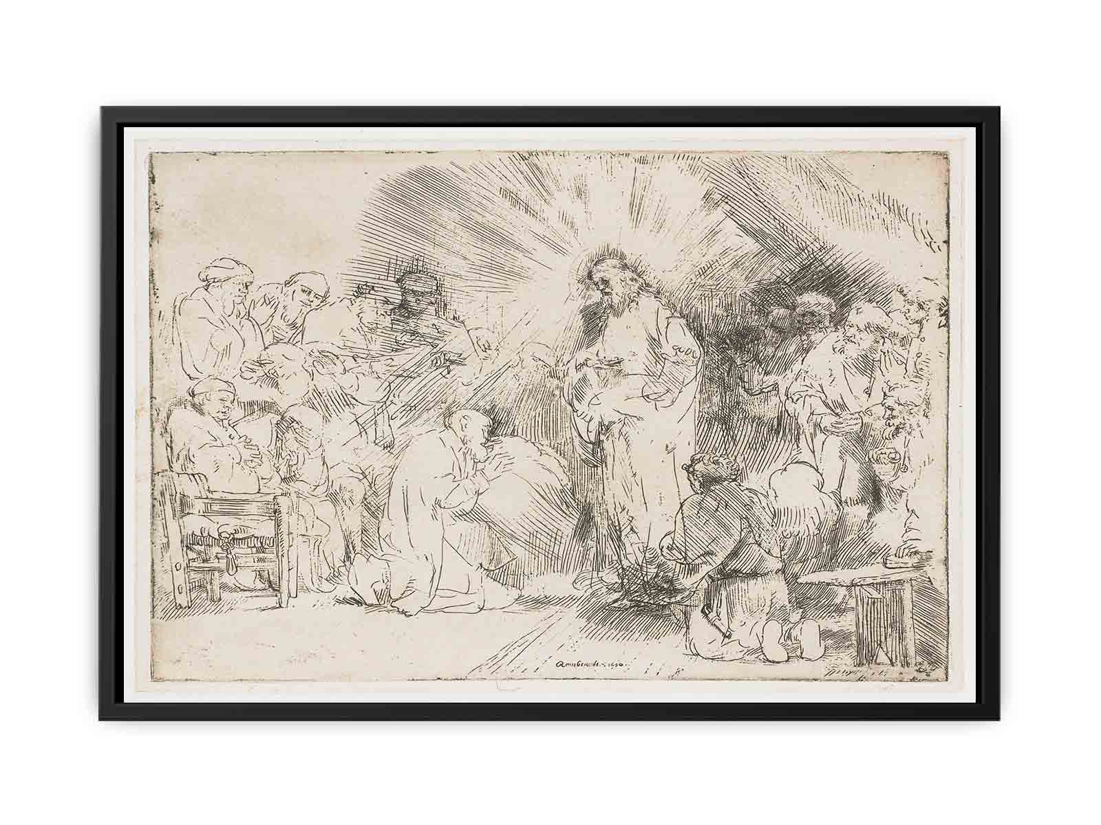 Christ appearing to the Apostles Painting