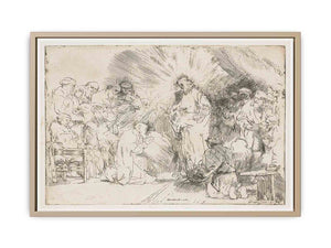 Christ appearing to the Apostles Painting