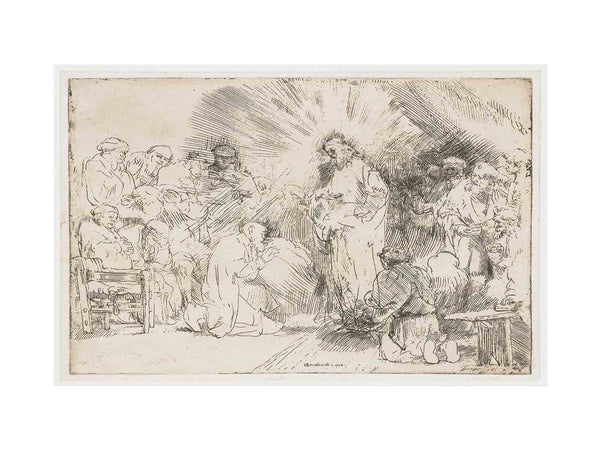 Christ appearing to the Apostles Painting