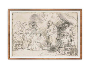 Christ appearing to the Apostles Painting