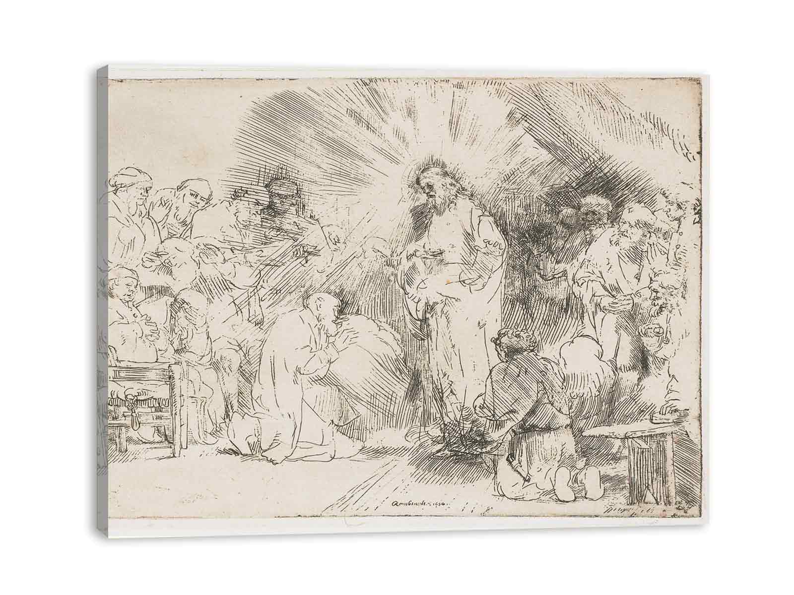 Christ appearing to the Apostles Painting
