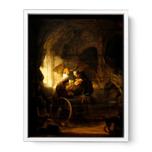 Tobias Returns Sight to His Father Painting