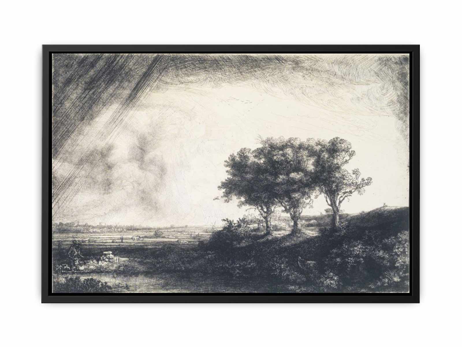 The Three Trees Painting