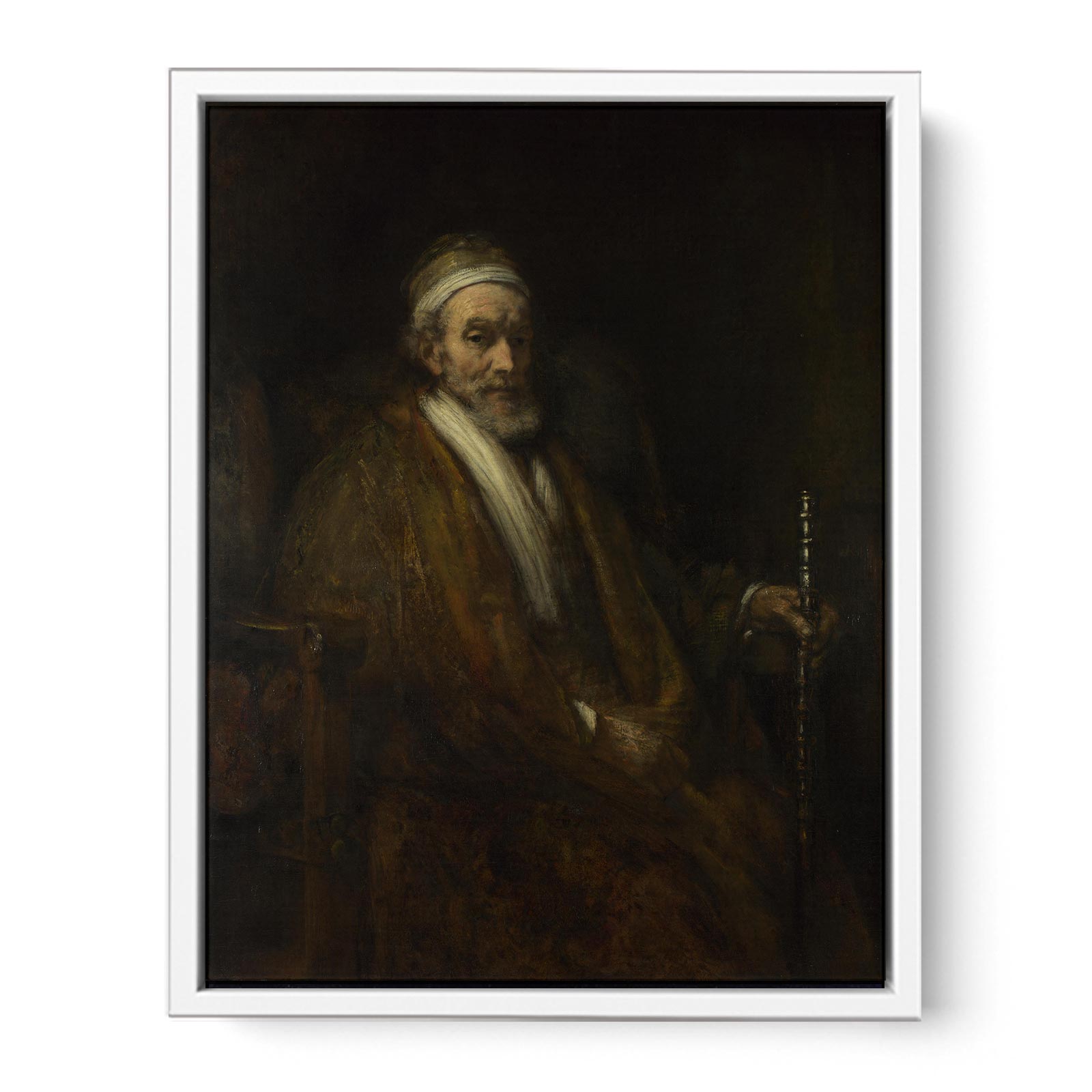 Portrait of Jacob Trip, seated half-length, holding a staff Painting