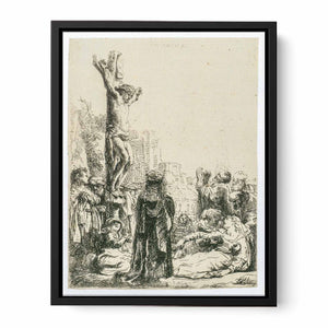 The Crucifixion Small Plate Painting
