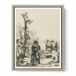 The Crucifixion Small Plate Painting