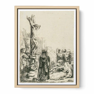 The Crucifixion Small Plate Painting