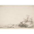 Cottage beside a Canal A View of Diemen Painting
