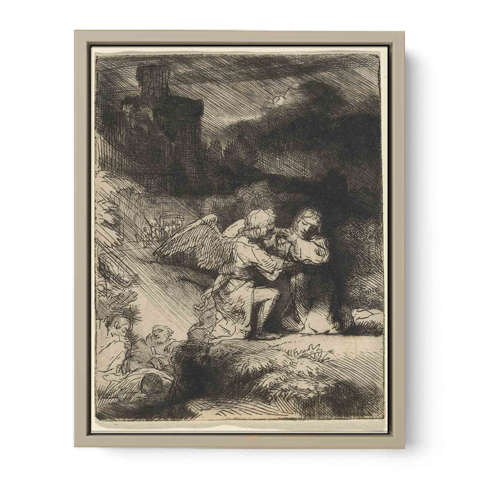 The Agony in the Garden Painting