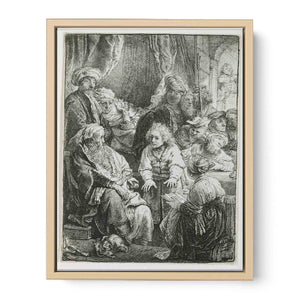 joseph Racontant Ses Songes,louvre 1638 Painting
