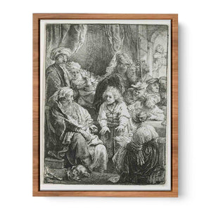 joseph Racontant Ses Songes,louvre 1638 Painting