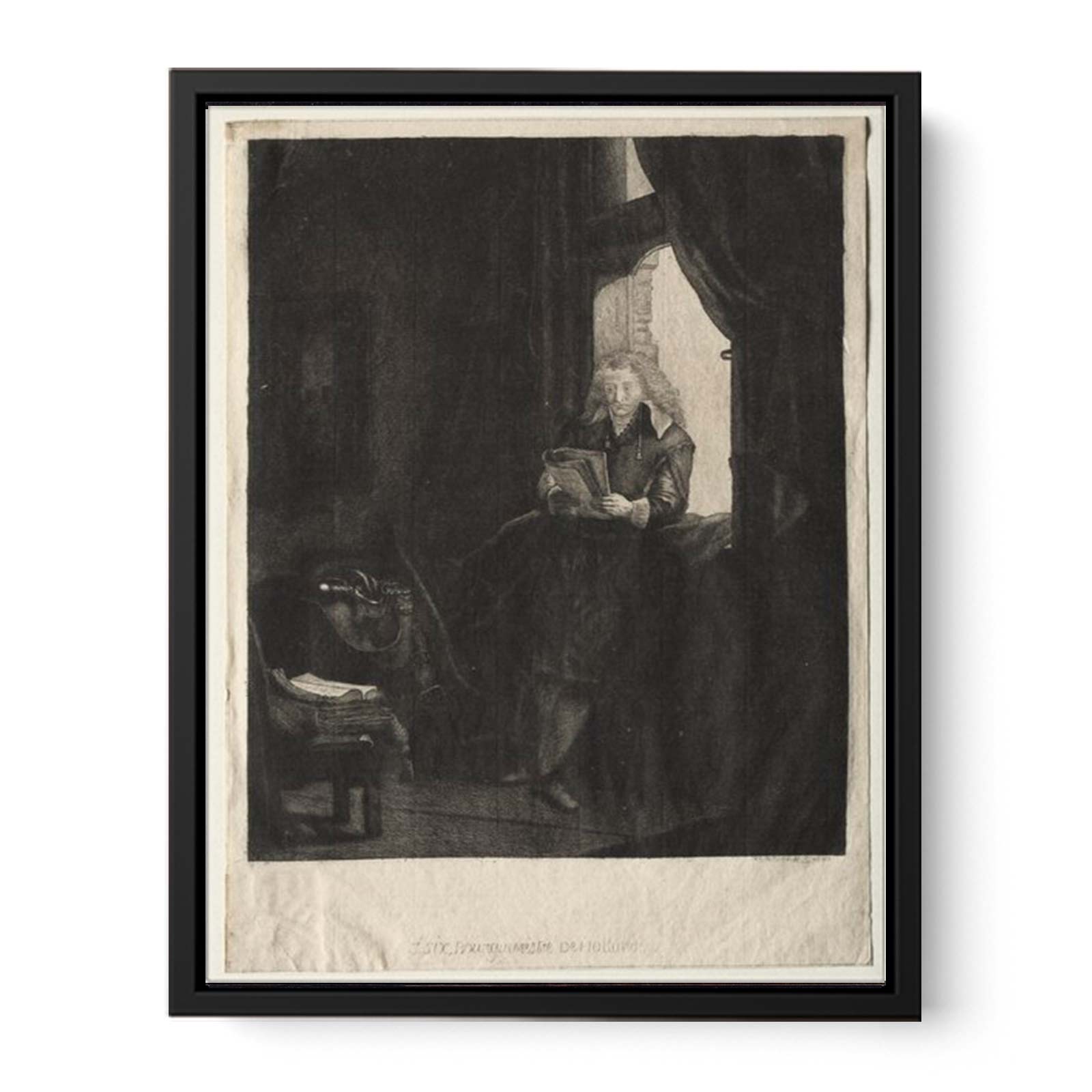 Portrait of Jan Six Painting