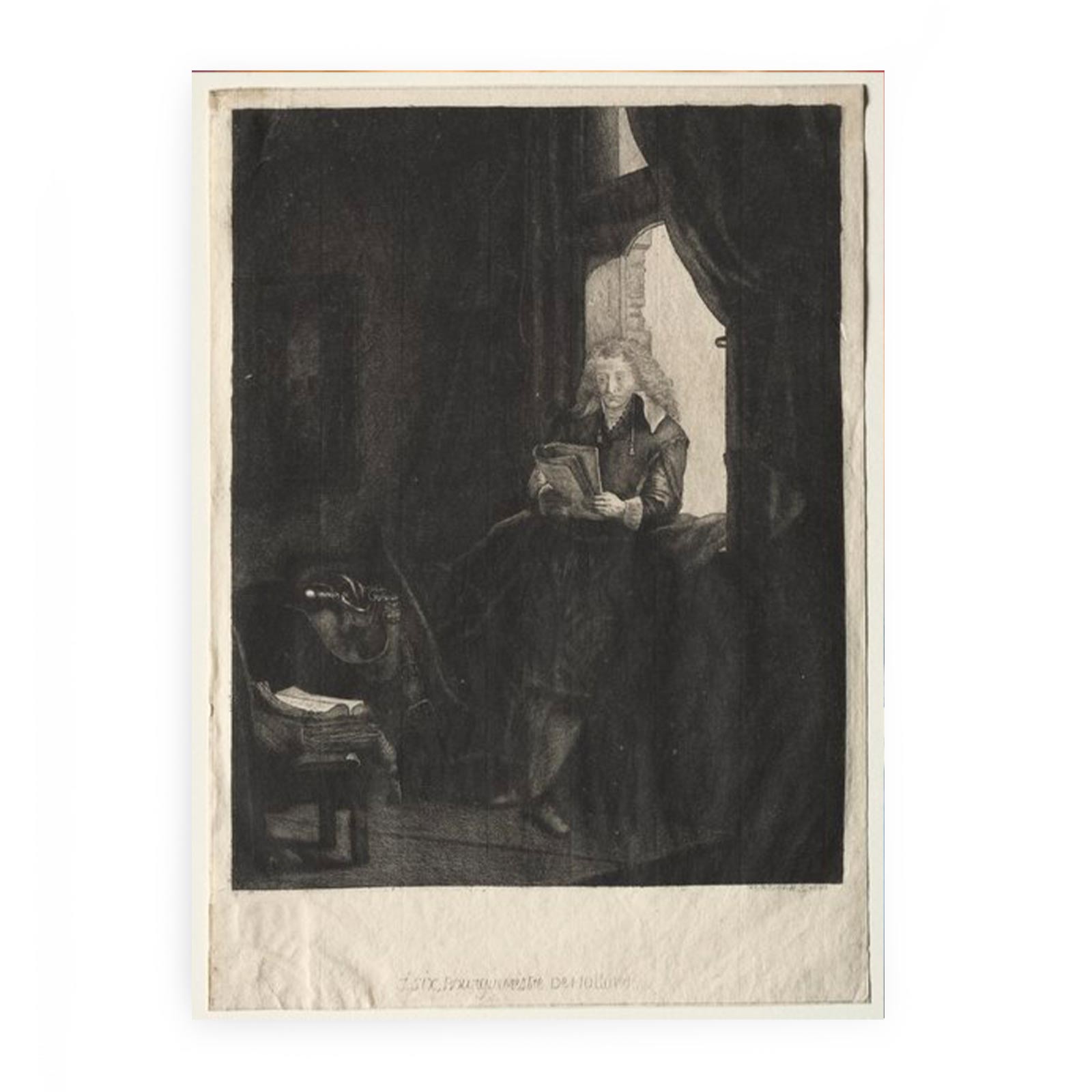 Portrait of Jan Six Painting