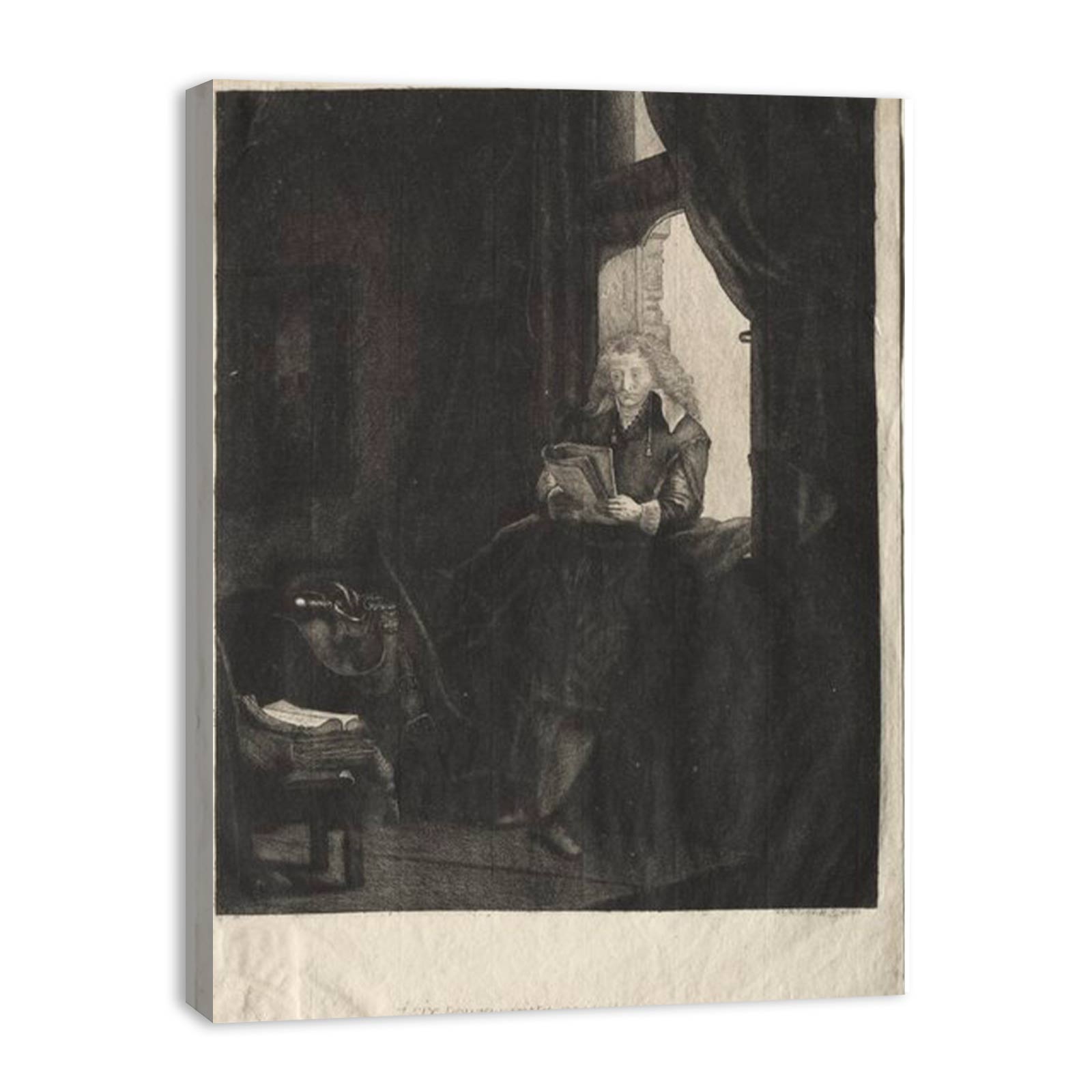 Portrait of Jan Six Painting