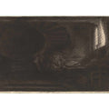 Saint Jerome in a dark Chamber Painting