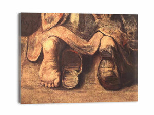 The Return of the Prodigal Son (detail -4) c. 1669 Painting