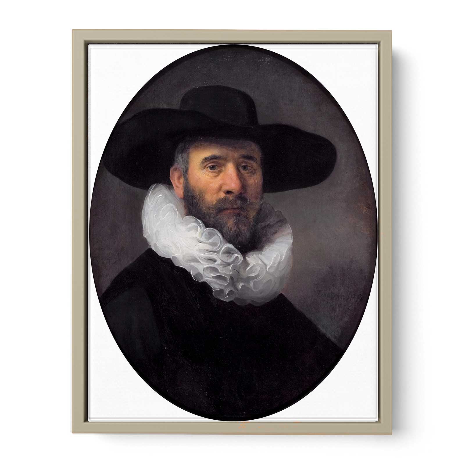 Portrait of Dirck Pesser Painting