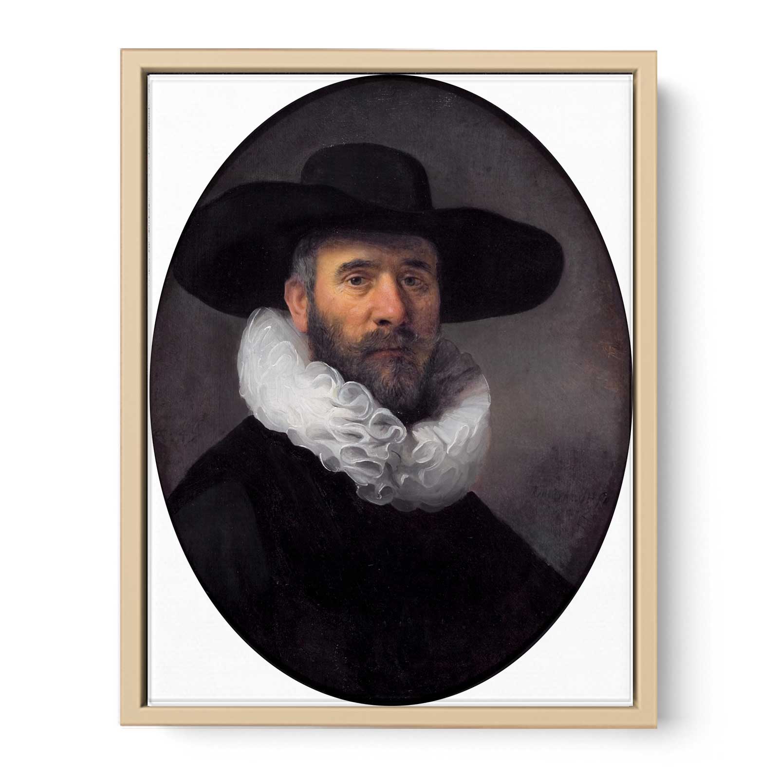 Portrait of Dirck Pesser Painting