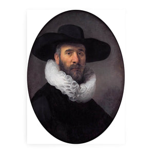 Portrait of Dirck Pesser Painting