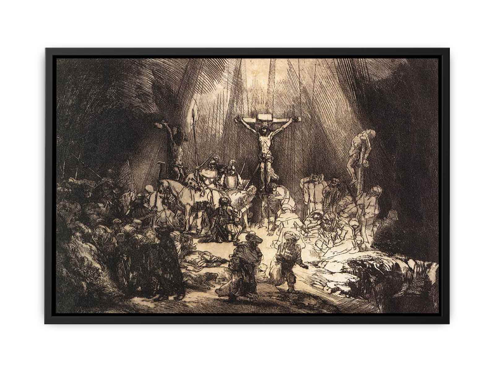 The Three Crosses (second state) 1653 Painting