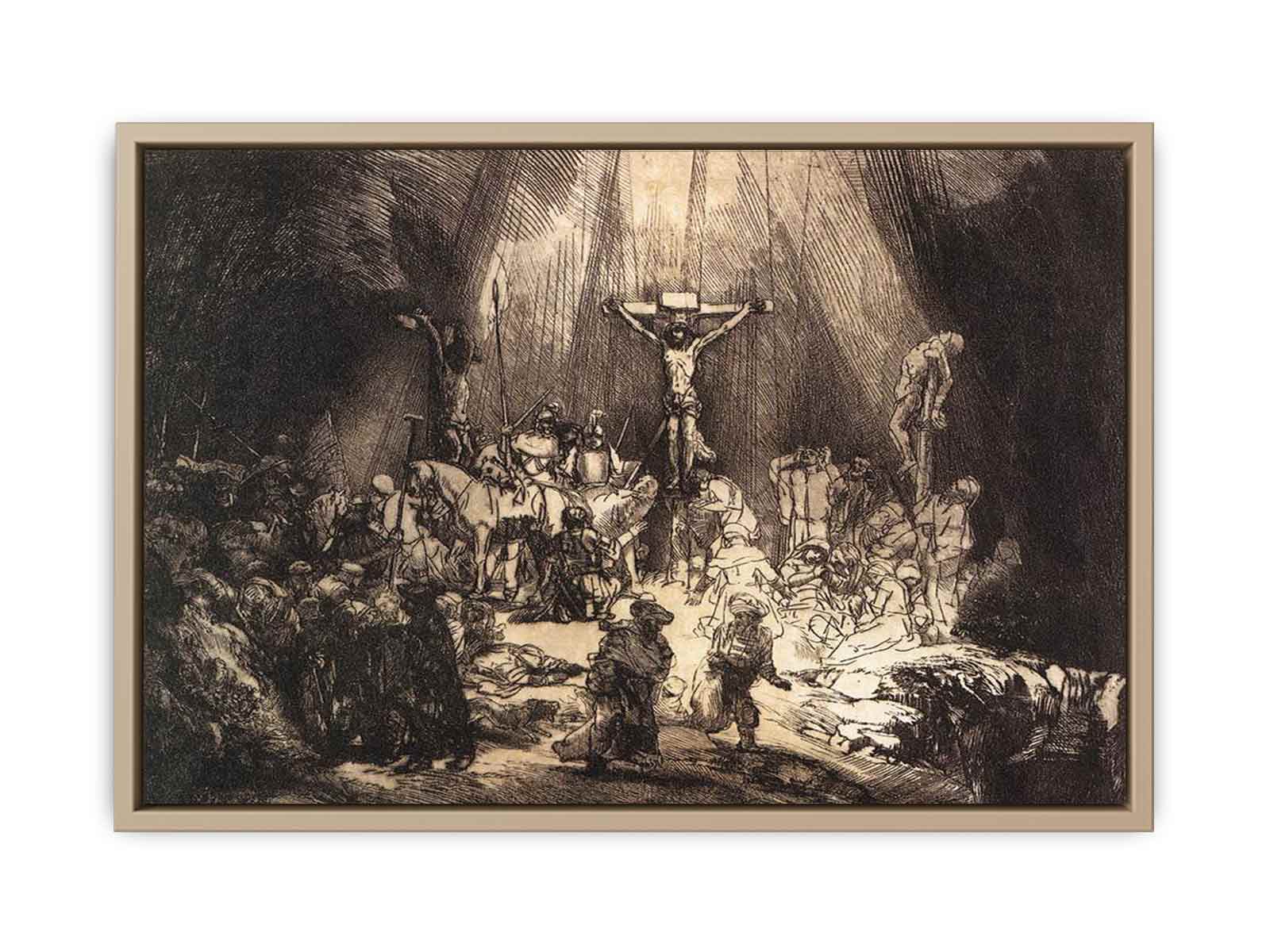 The Three Crosses (second state) 1653 Painting