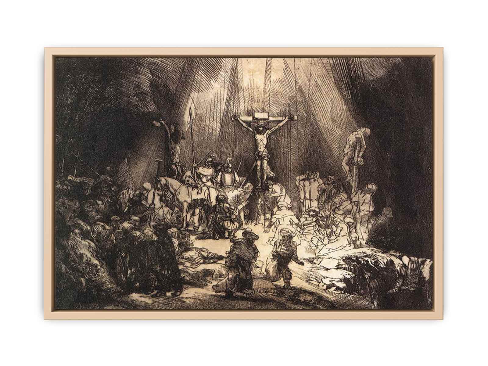 The Three Crosses (second state) 1653 Painting