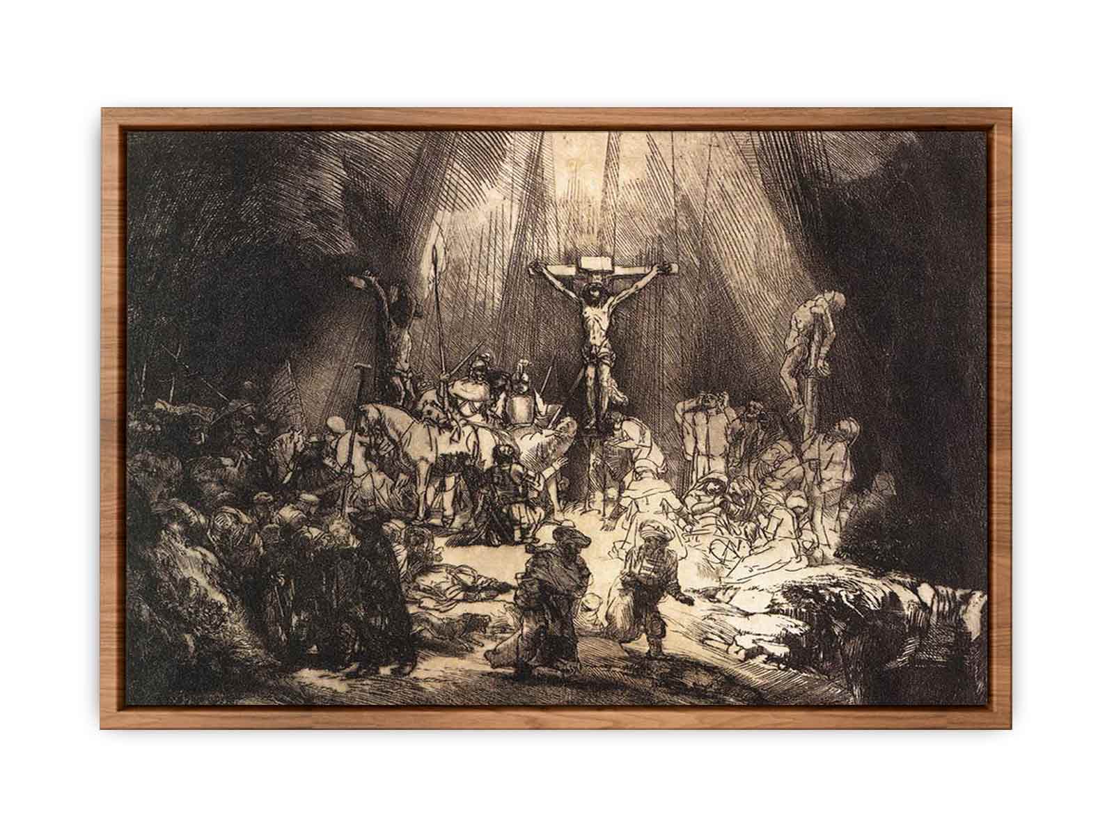 The Three Crosses (second state) 1653 Painting