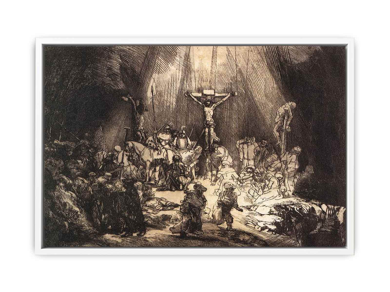 The Three Crosses (second state) 1653 Painting
