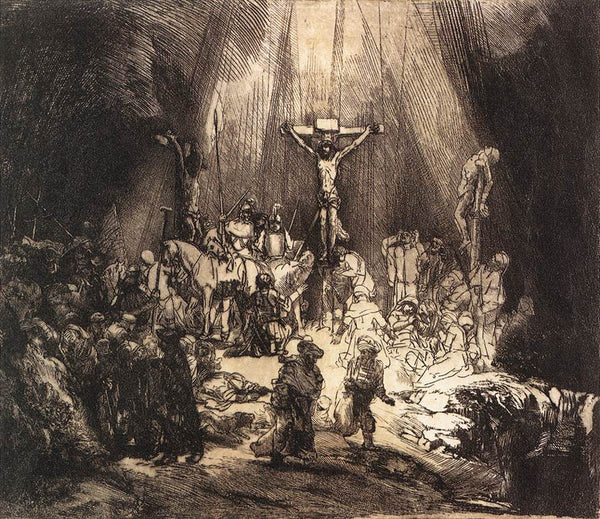 The Three Crosses (second state) 1653 