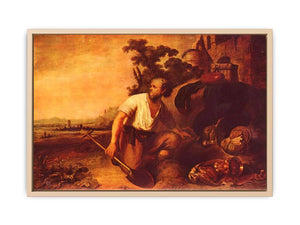 The parable of the treasure hunter Painting