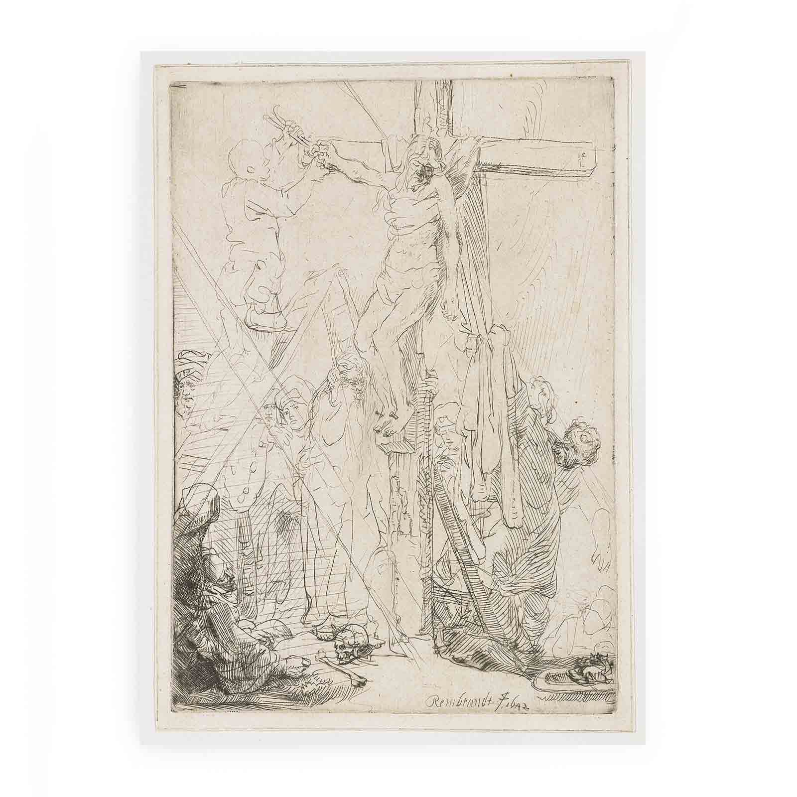 The Descent from the Cross A Sketch Painting