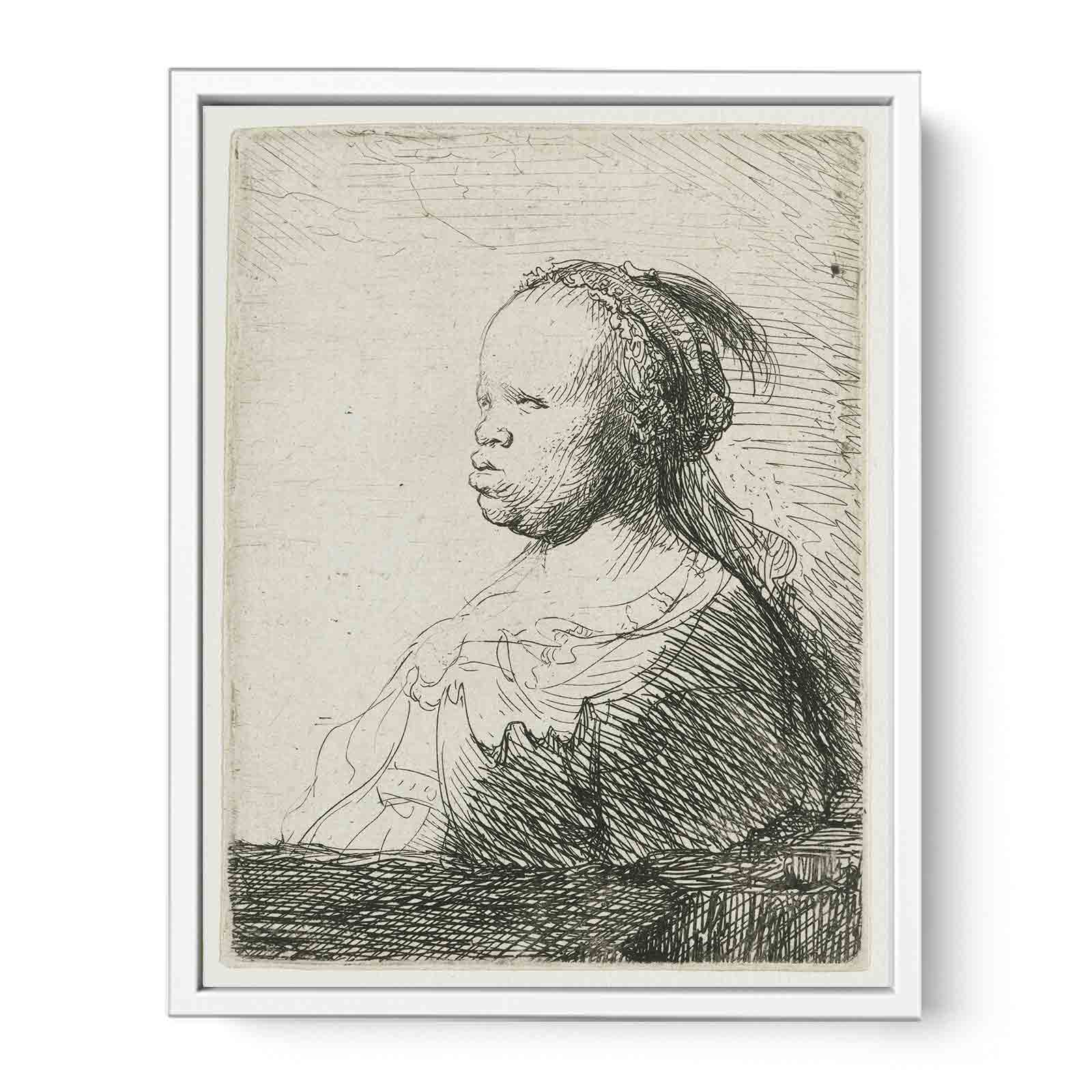 The White Negress Painting