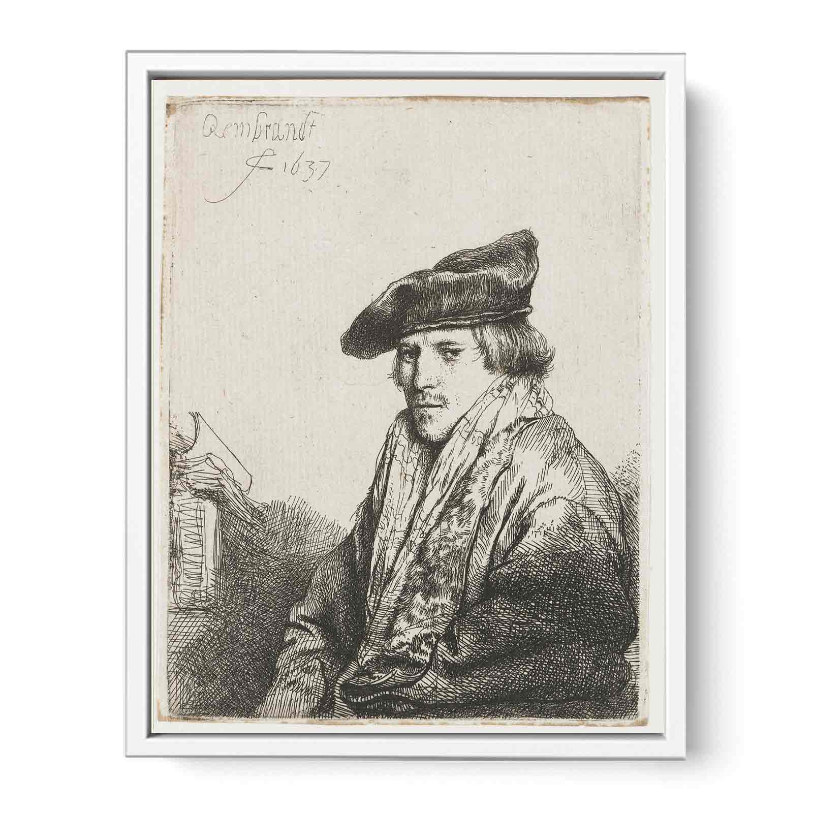 Young man in a velvet cap Painting