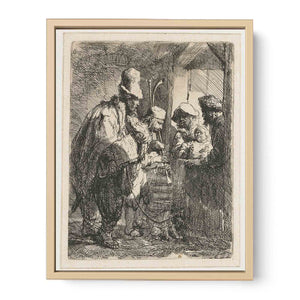 The strolling Musicians Painting