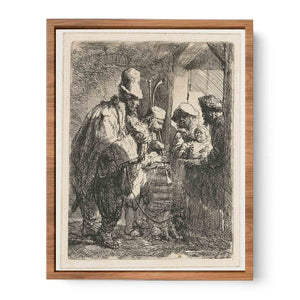 The strolling Musicians Painting