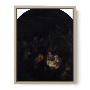 Adoration of the Shepherds 1646 Painting