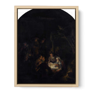 Adoration of the Shepherds 1646 Painting