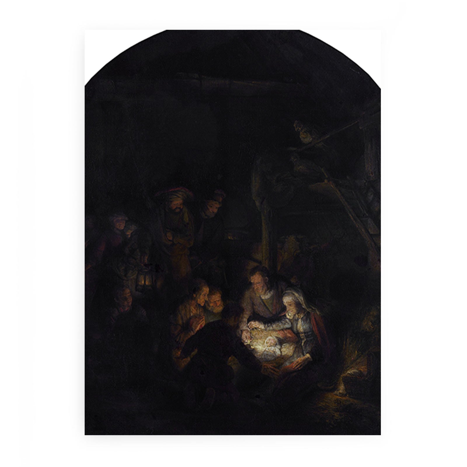 Adoration of the Shepherds 1646 Painting