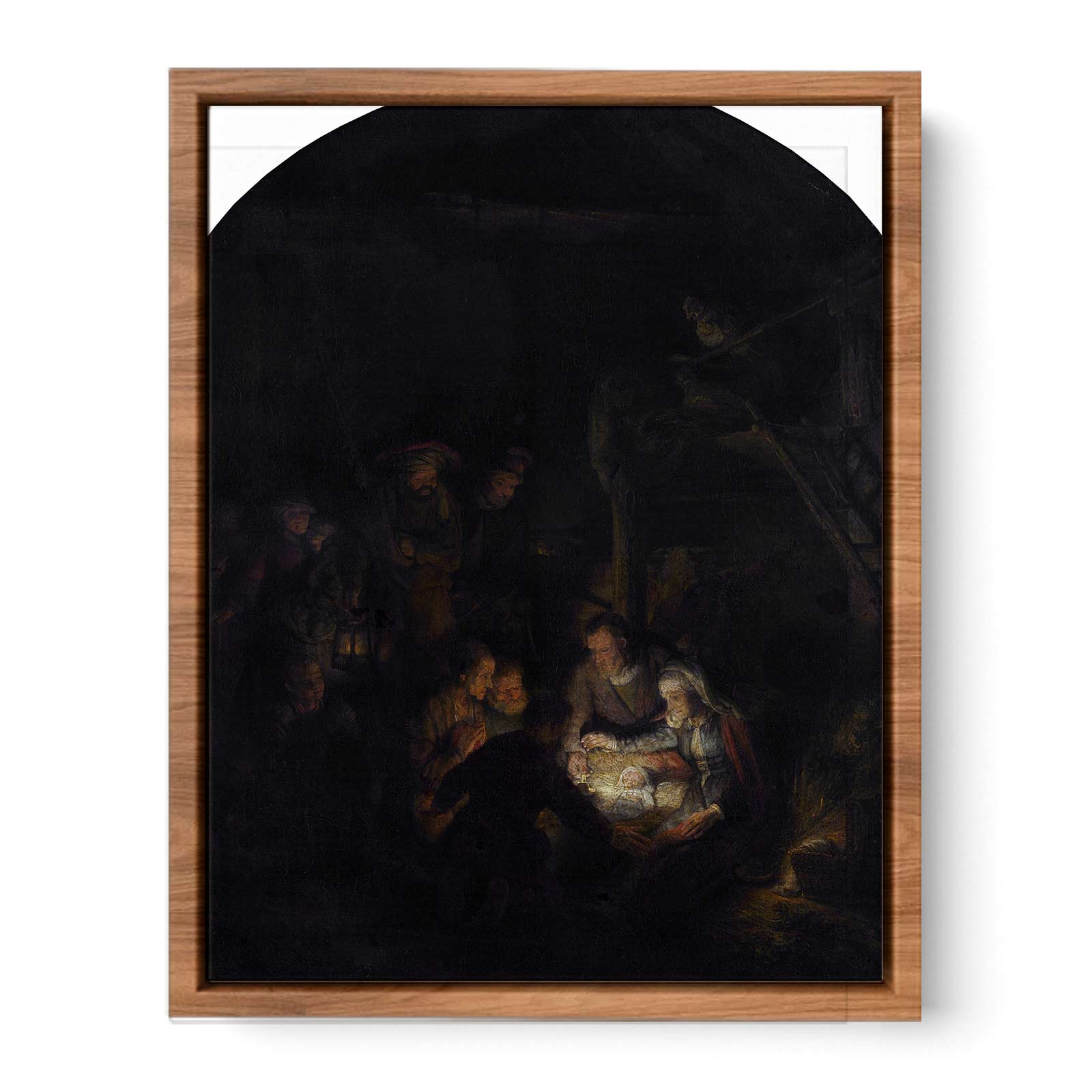 Adoration of the Shepherds 1646 Painting